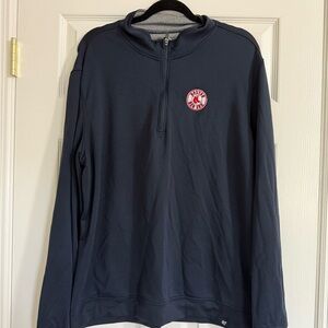 Boston Red Sox MLB Men’s large quarter zip 47 brand long sleeve shirt